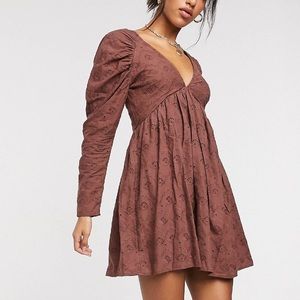 Babydoll mini dress